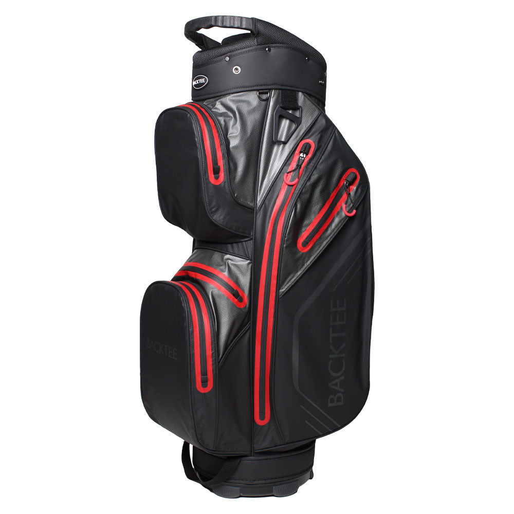 Waterproof Cart Bag, Grey/Black/Red