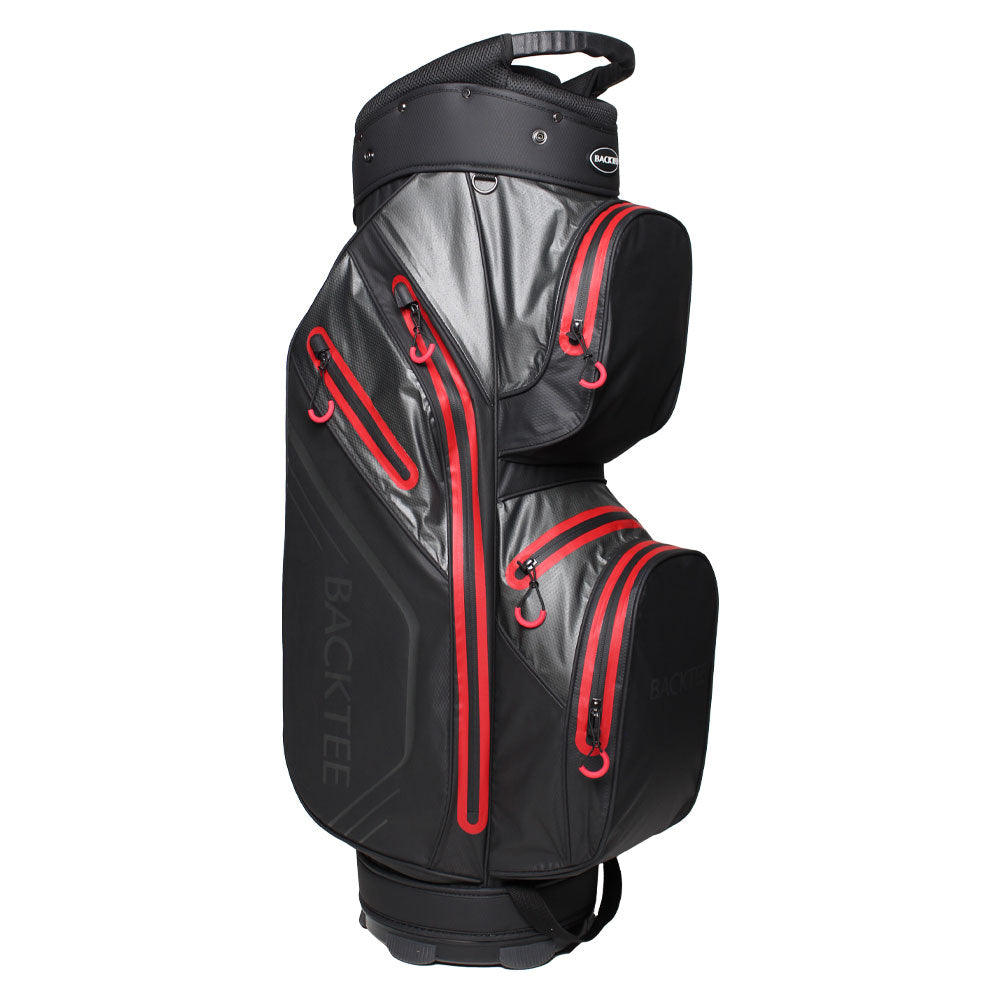 Waterproof Cart Bag, Grey/Black/Red