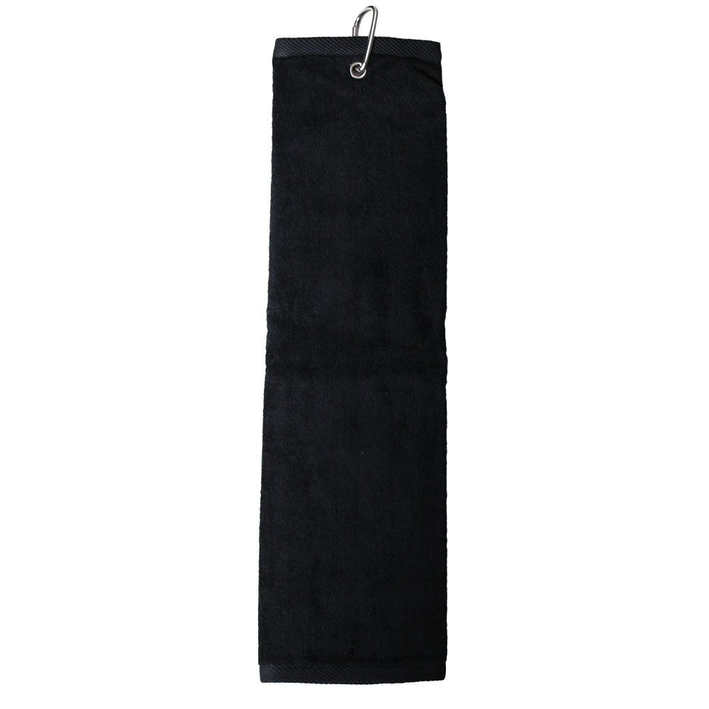 BACKTEE Golf Towel, Black